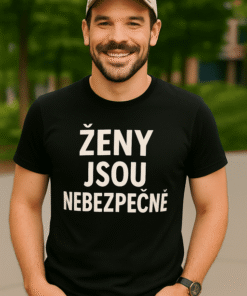 Vtipné tričko ženy jsou nebezpečné