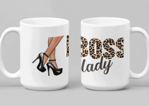 Dámské hrnky s motivem a textem, ideální dárek pro ženu s vtipným designem.