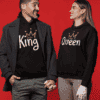 King a Queen trička s nápisy, originální motivy, kvalitní potisky, stylové dámské a pánské oblečení.