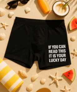 Chlapecké boxerky s motivem.