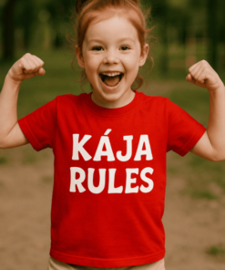 Dětské tričko rules s vlastním jménem
