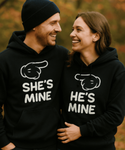 Párová mikina He She is mine