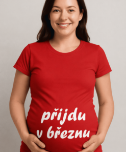 Těhotenské tričko přijdu v březnu