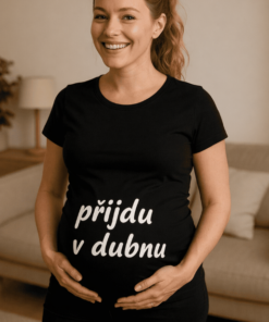 Těhotenské tričko přijdu v dubnu