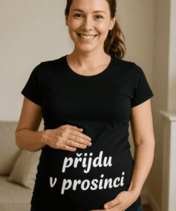 Těhotenské tričko přijdu v prosinci