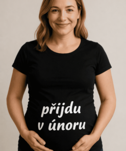 Těhotenské tričko přijdu v únoru