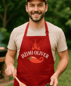 Vtipná zástěra Džimi Oliver