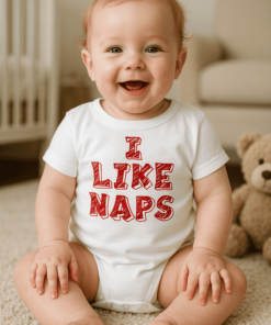 Vtipné dětské body I like naps