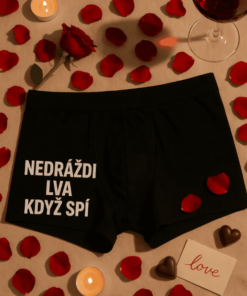 Vtipné pánské spodky nedráždi lva