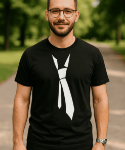 Vtipné tričko módní kravata