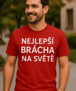 Vtipné tričko nejlepší brácha na světě