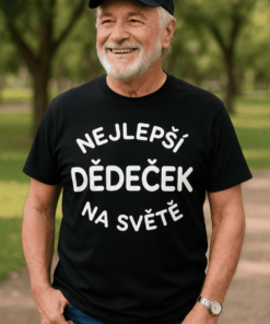 Vtipné tričko nejlepší dědeček na světě