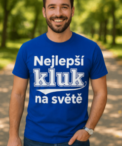 Vtipné tričko nejlepší kluk na světě