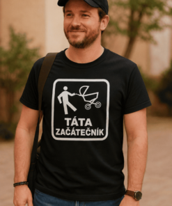 Vtipné tričko táta začátečník