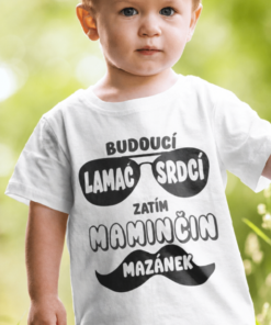 Dětské tričko budoucí lamač srdcí