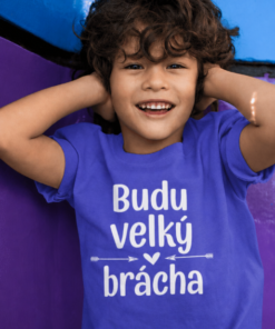 Dětské tričko budu velký brácha