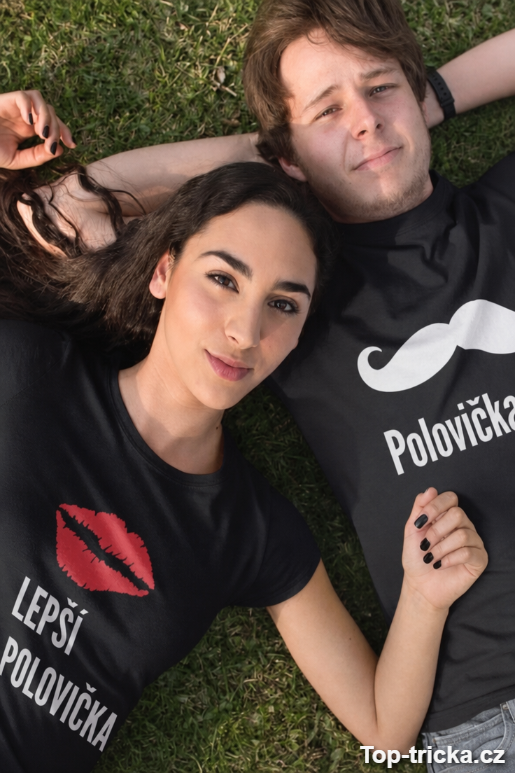 Párové tričko lepší polovička