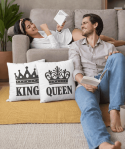 Párový polštář King Queen