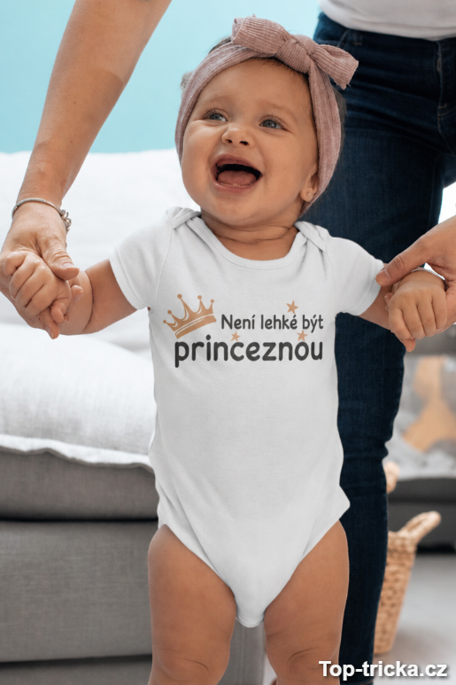 Vtipné dětské body není lehké být princeznou