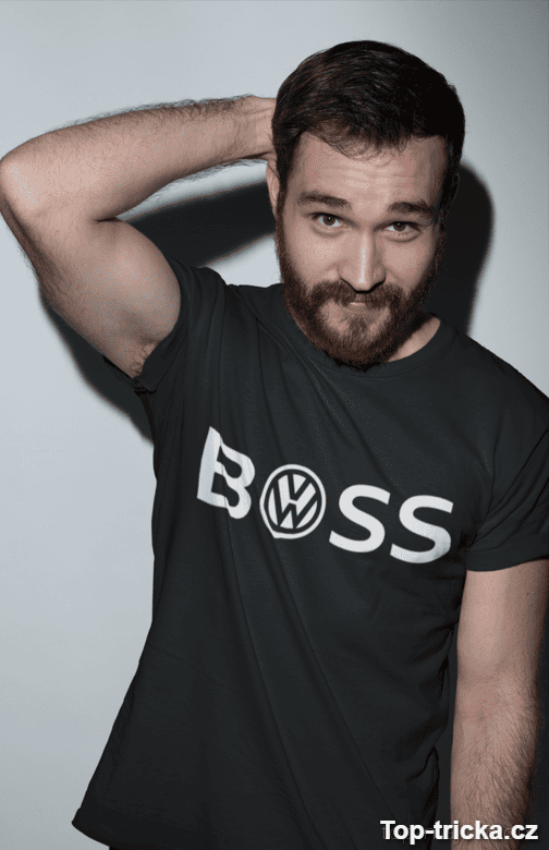 Vtipné tričko Boss VW