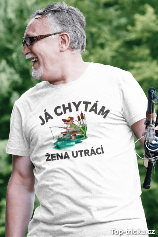 Vtipné tričko já chytám žena utrácí