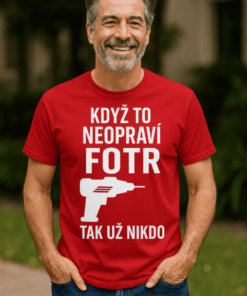 Vtipné tričko opravář s vlastním jménem