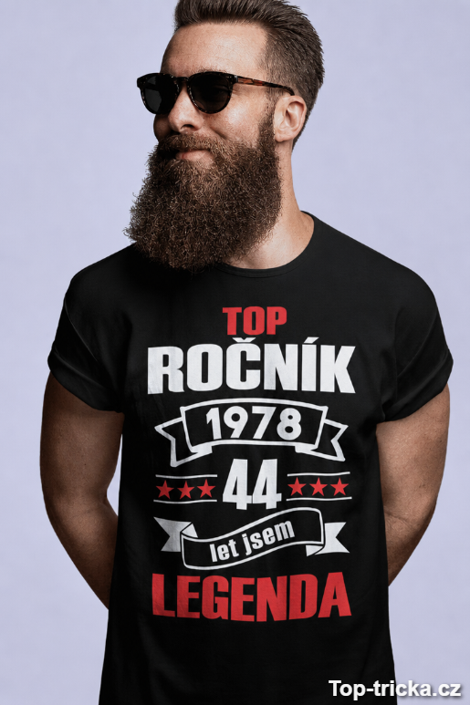 Vtipné tričko top ročník