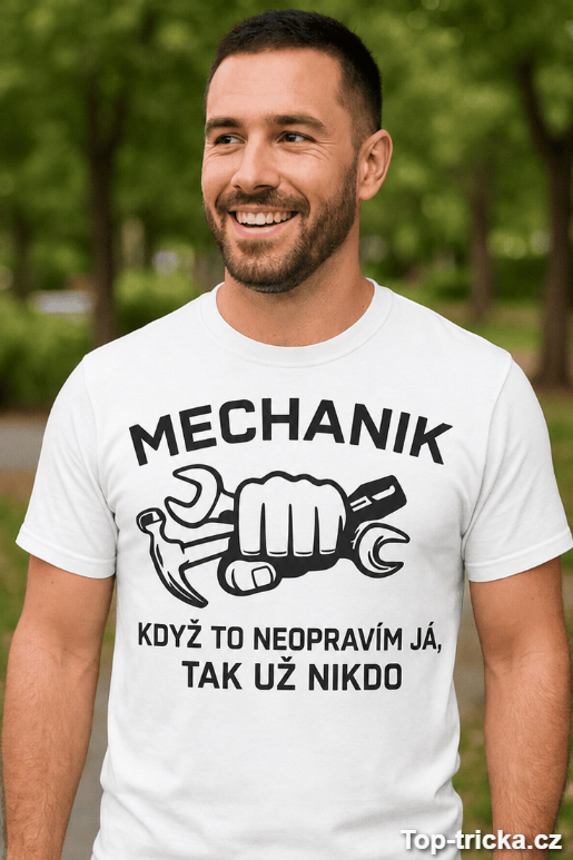 Vtipné tričko všechno opravím s vlastním povoláním